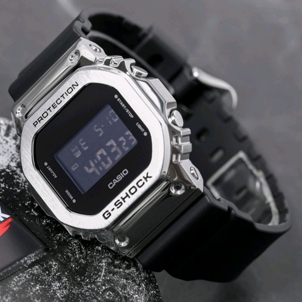 Digital DW-5600BB-1 Metal Body Trusted Multi Functional Digital Unisex Collection