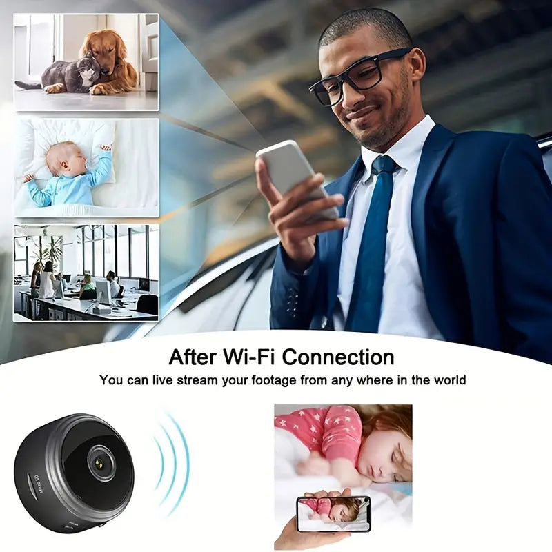 Rechargeable Wi-Fi HD CCTV Live Camera @ Just Rs. 999/-