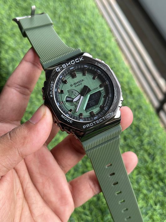 G shock green heavy quality